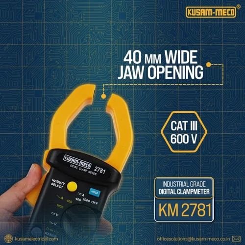Kusam Meco KM 2781 Digital Clamp Meter - Image 3
