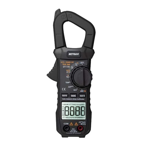Metravi DT-725 Digital TRMS AC/DC Clamp Meter