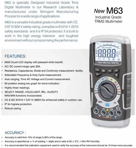 Motwane M63 Multimeter - Image 3