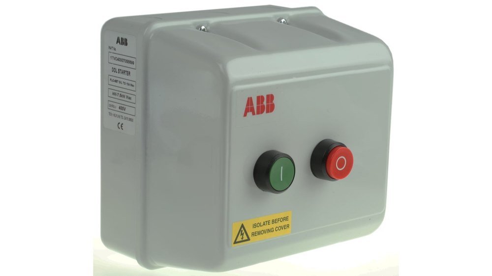 7.5 kW Three Phase ABB DOL Starter, Voltage: 400 V Ac