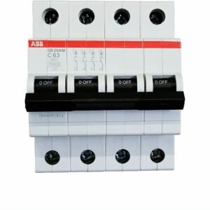 Four Pole ABB S204M-D25 -MCB - S200M -4P-D-25 Ampere