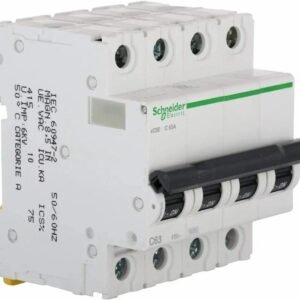 16A Schneider Electric Mcb, B Curve, 4 Pole